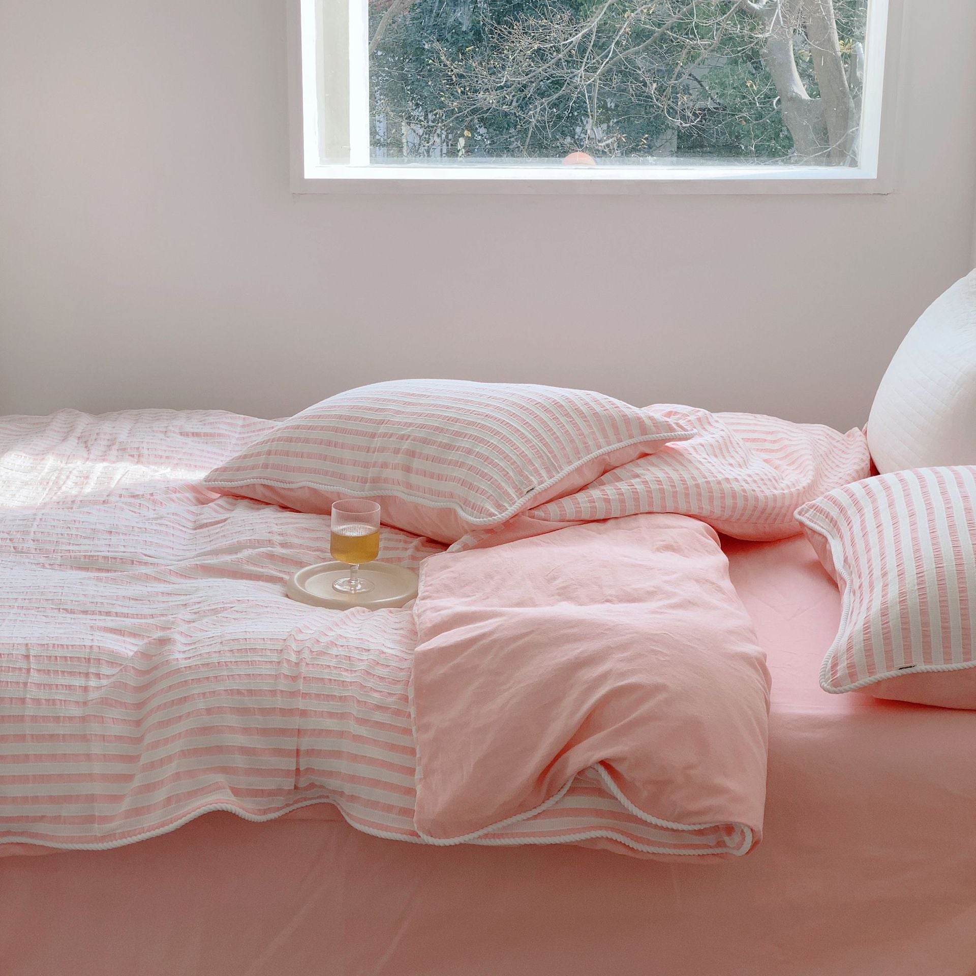  - Ever Lasting - Soft Jacquard Bedding Set / Yellow - Bedding Set - Ever Lasting