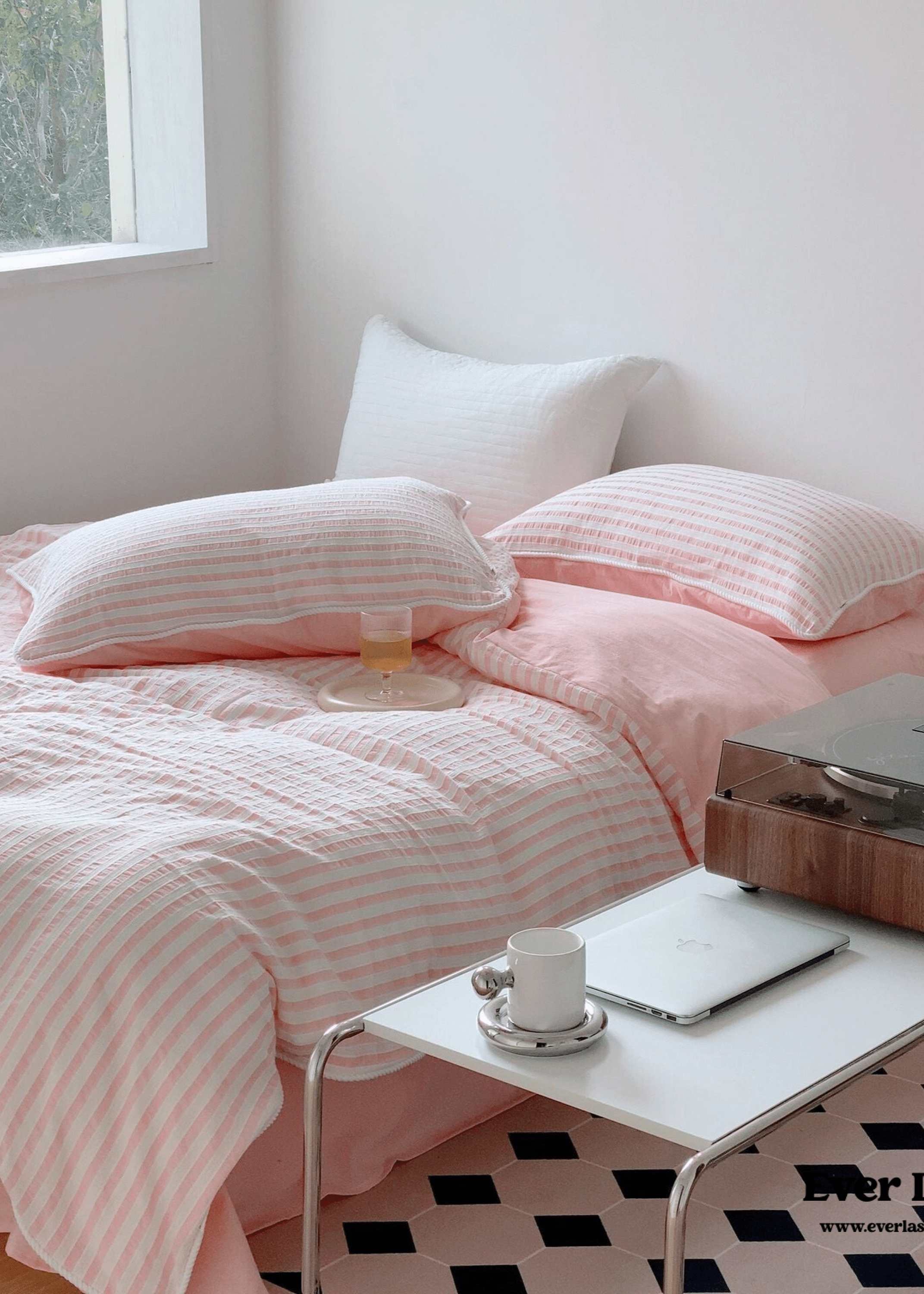  - Ever Lasting - Soft Jacquard Bedding Set / Yellow - Bedding Set - Ever Lasting