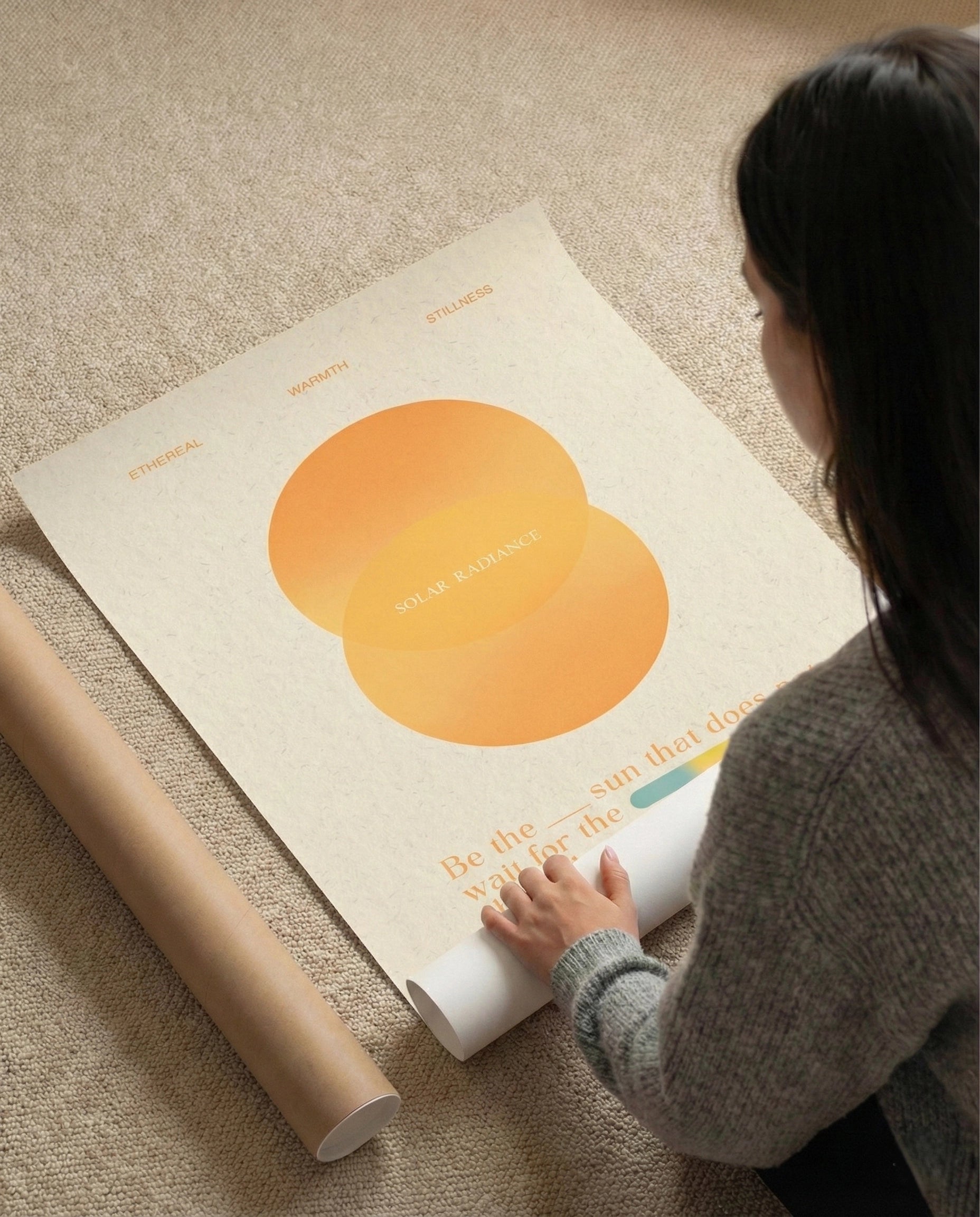  - Ever Lasting - Solar Radiance - Warm Abstract Sun Art Print - Ever Lasting