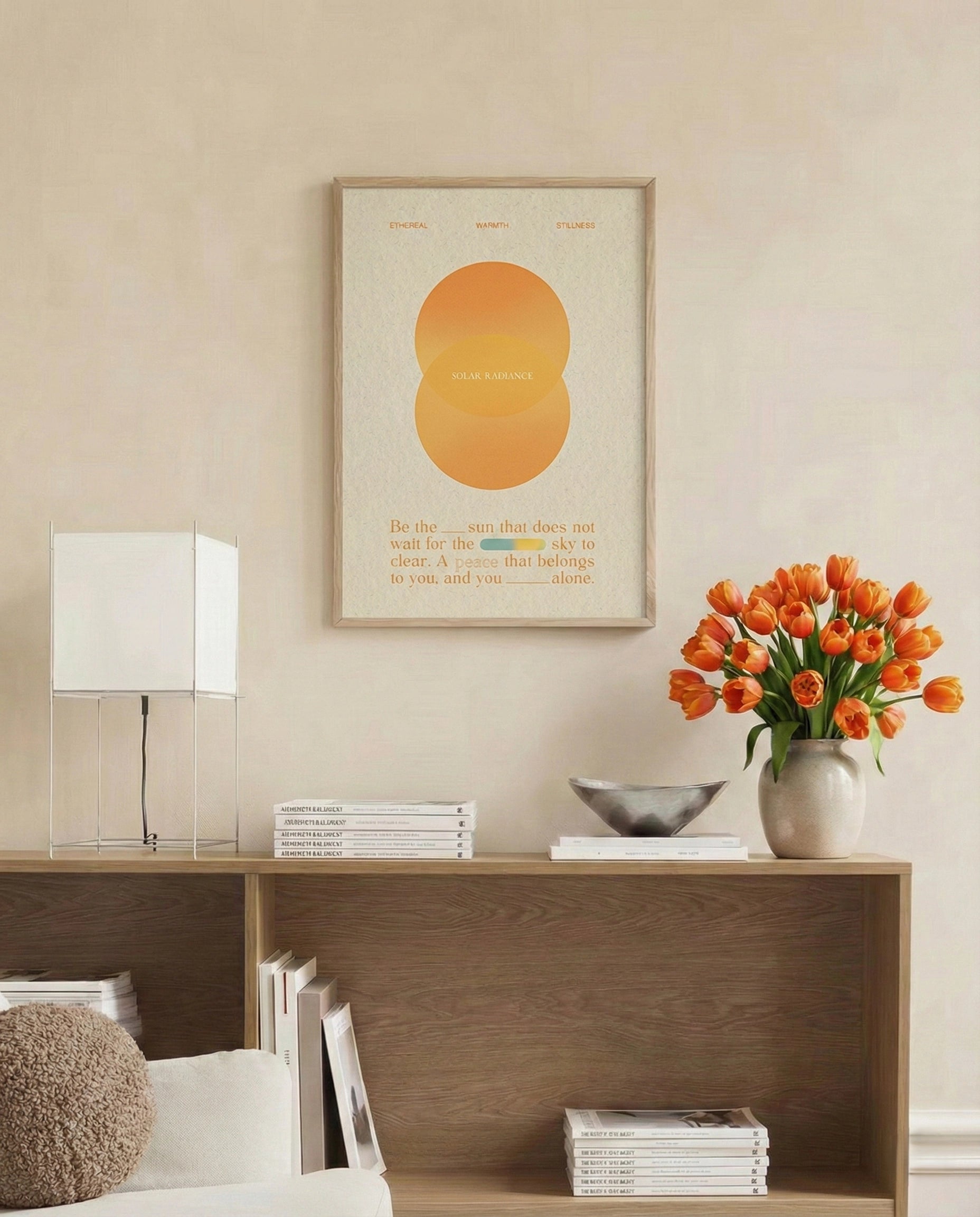  - Ever Lasting - Solar Radiance - Warm Abstract Sun Art Print - Ever Lasting