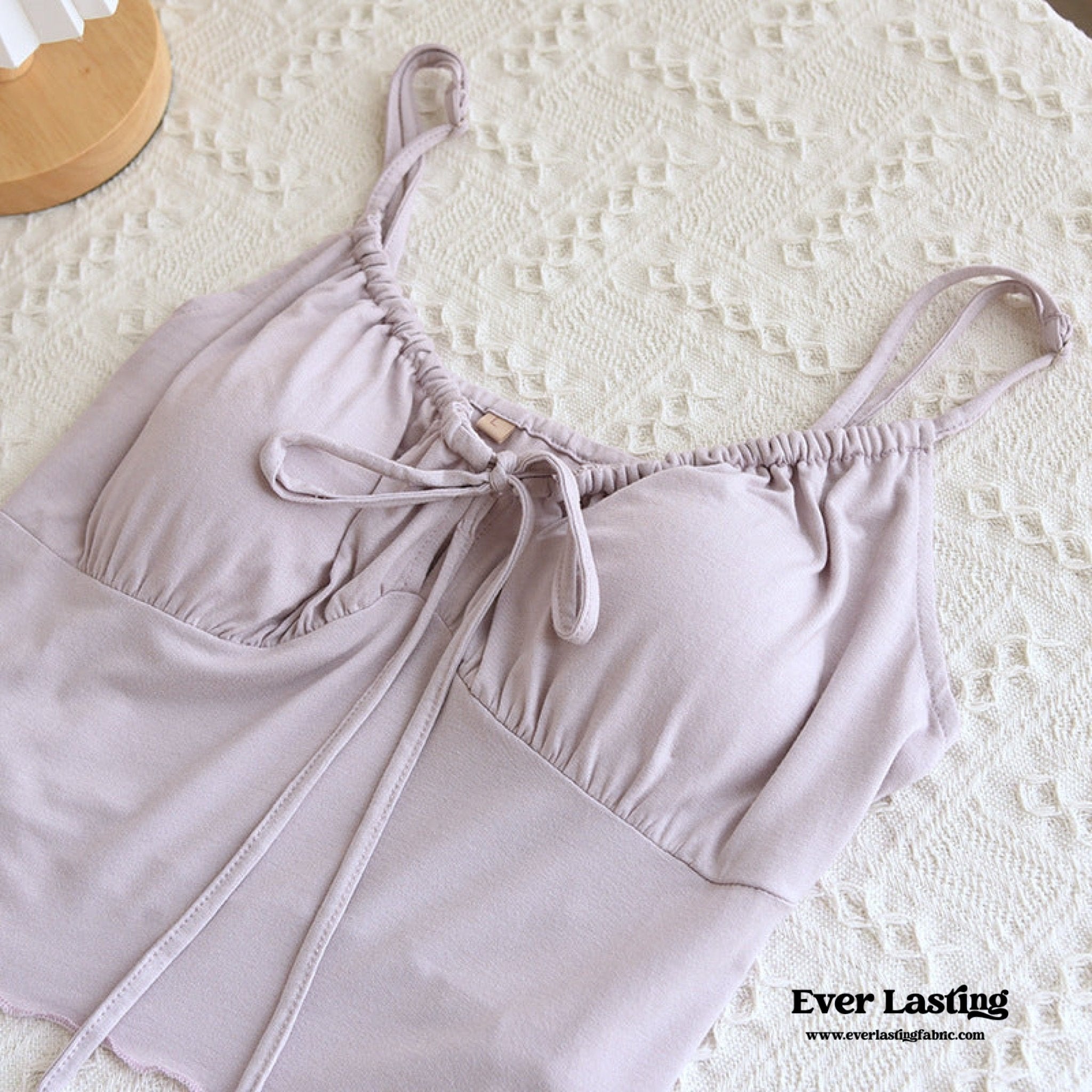 Solid Tank and Long Pants with Cardigan Pajama Set / Purple - Ever Lasting