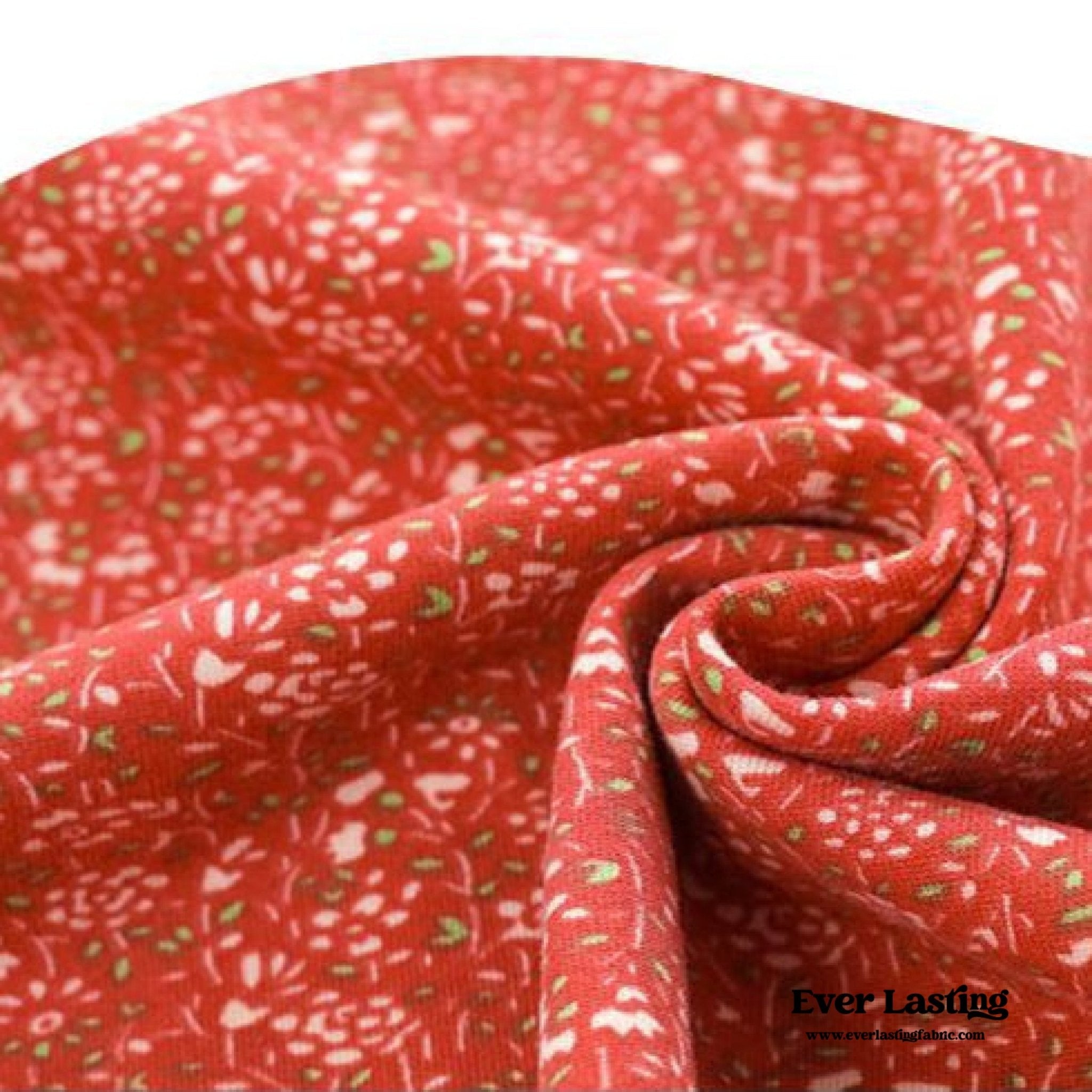 Sophie Pastoral Floral Pajama Set / Red - Ever Lasting