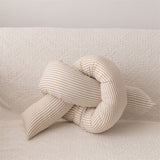 Starry Night Beige Stripe Pillow Set / Twist