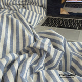 Stripe Bedding Set / Blue