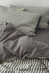 Stripe Bedding Set / Blue