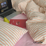 Stripe Bedding Set / Blue