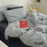 Stripe Bedding Set / Orange