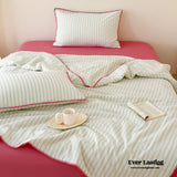 Stripe Breathable Blanket Set