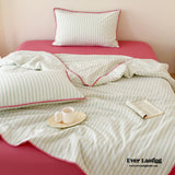 Stripe Breathable Blanket Set