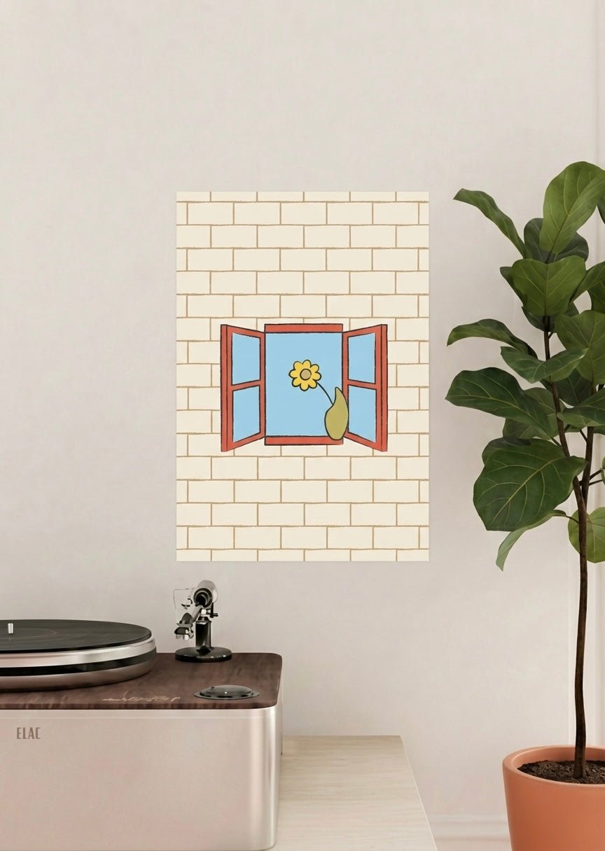  - Ever Lasting - Sun Flower - FRAMED - POSTER - Ever Lasting