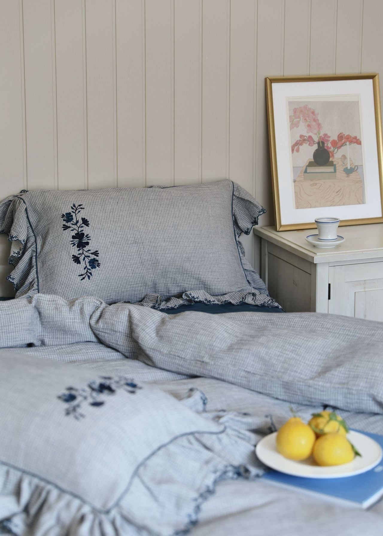 -Ever Lasting - Sutton Gingham Lace Bedding Bundle -Bedding Bundle -Ever Lasting