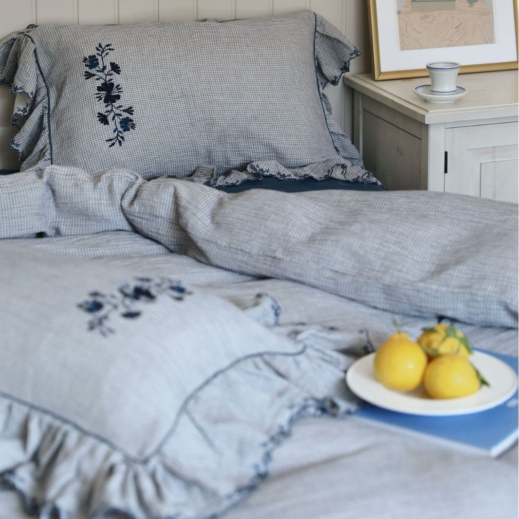 -Ever Lasting - Sutton Gingham Lace Bedding Bundle -Bedding Bundle -Ever Lasting
