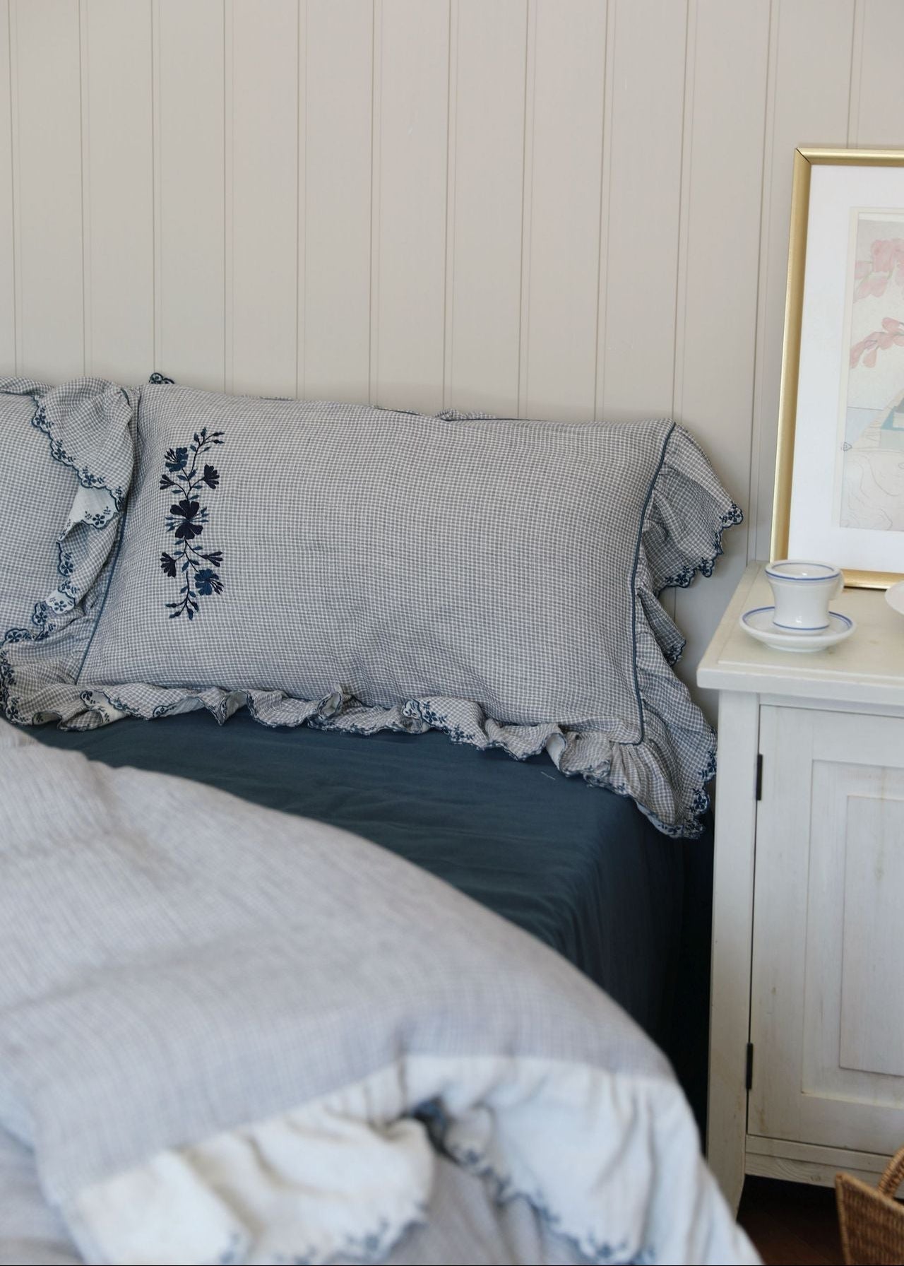 -Ever Lasting - Sutton Gingham Lace Bedding Bundle -Bedding Bundle -Ever Lasting