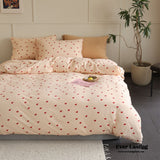 Sweet Heart Bedding Set / Pink