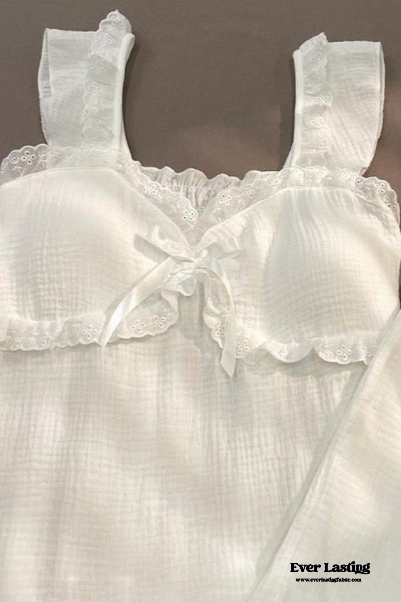 Sweet Ruffle Shorts Pajama Set / Pink - Ever Lasting