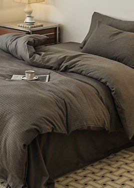 -Ever Lasting - Tatum Gingham Bedding Set / Yellow -Bedding Set -Ever Lasting