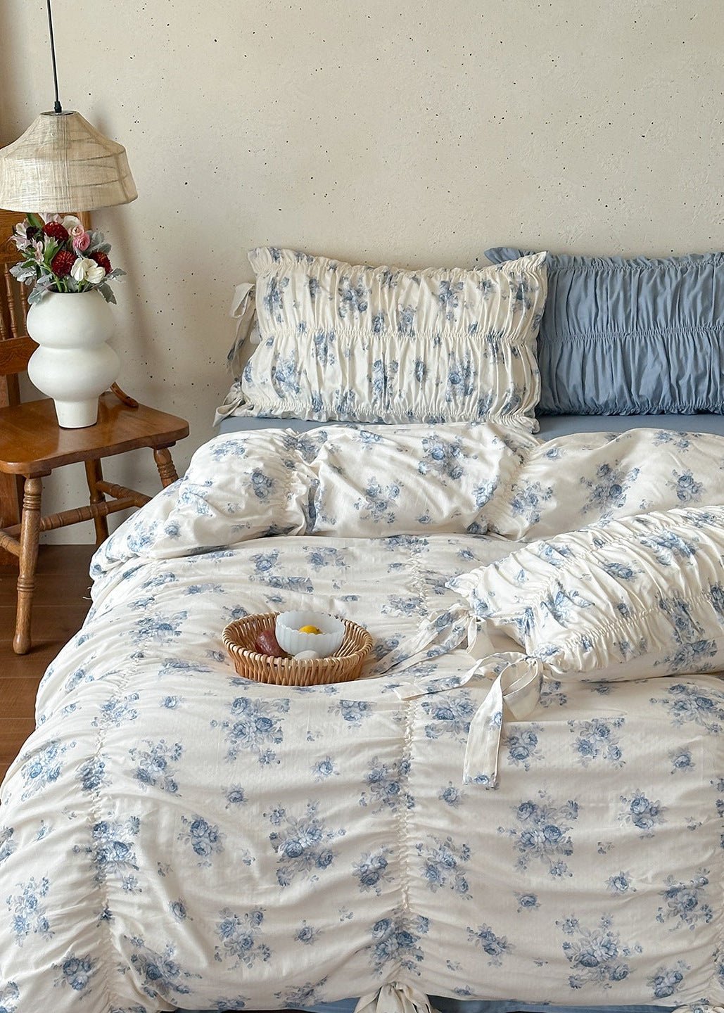 -Ever Lasting - Tessa Floral Bedding Set / Pink -Bedding Set -Ever Lasting