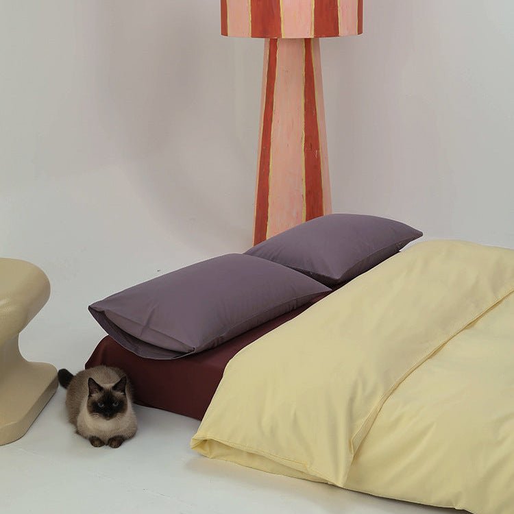  - Ever Lasting - Theo Pure Bedding Set / Green - Bedding Set - Ever Lasting