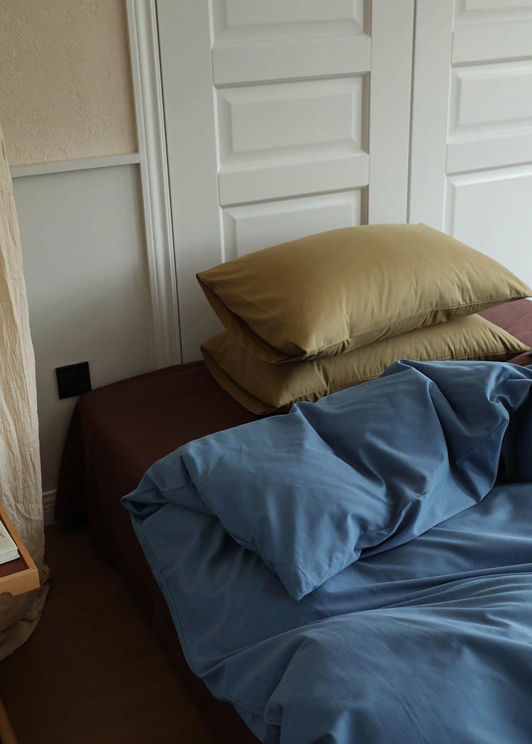  - Ever Lasting - Theo Pure Bedding Set / Green - Bedding Set - Ever Lasting