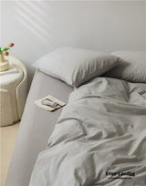 Thin Stripe Bedding Set / Blue