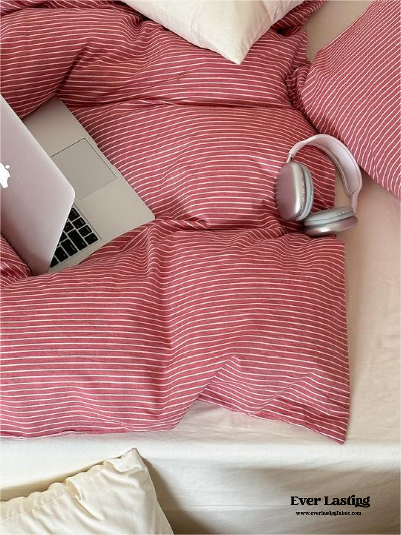 Thin Stripe Duvet Cover