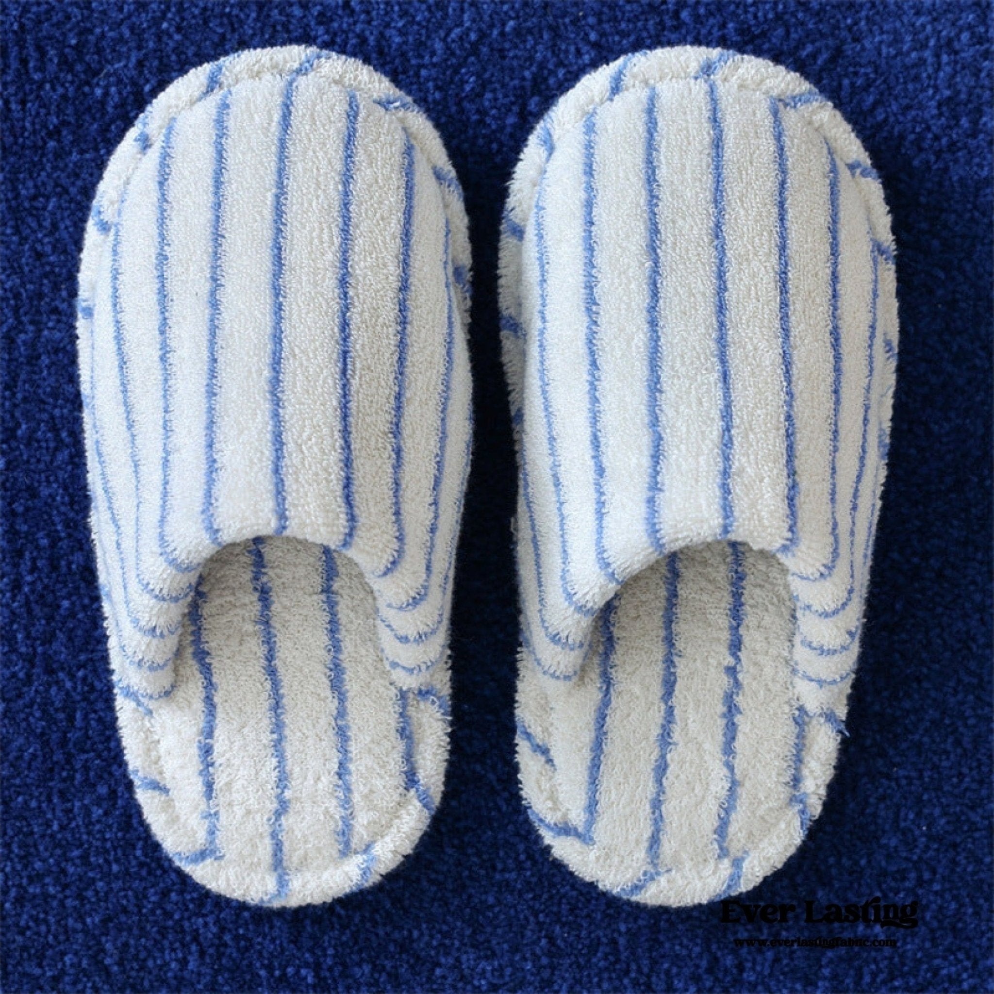 Thin Striped House Slippers - Ever Lasting
