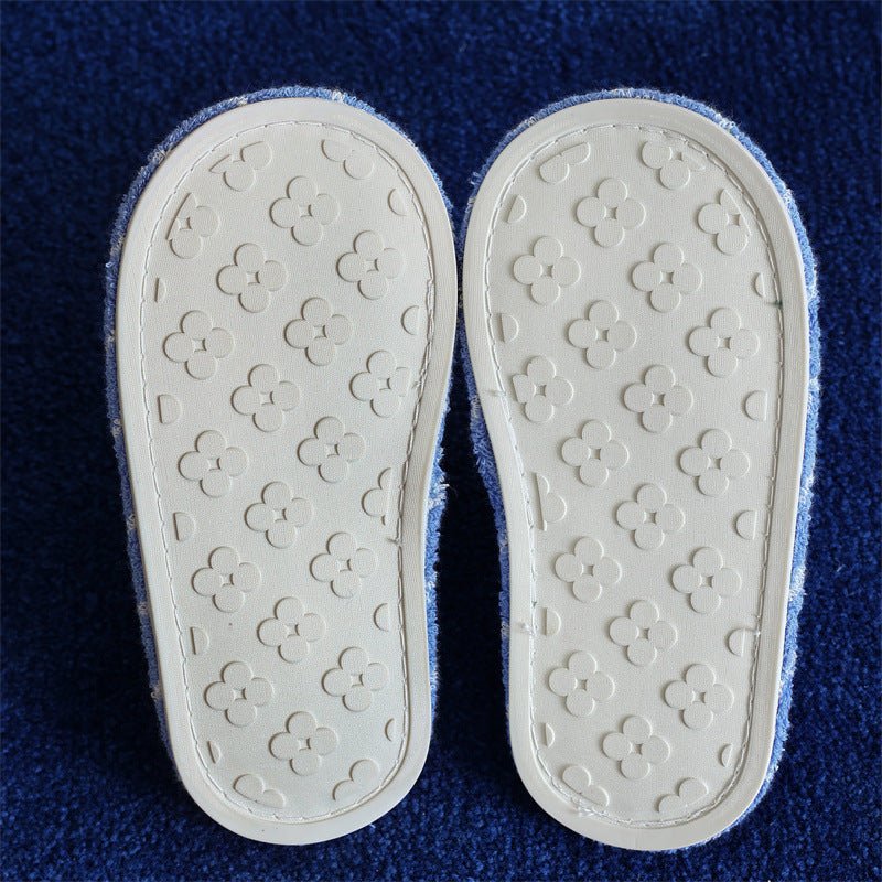  - Ever Lasting - Thin Striped House Slippers / Pink - Slipper - Ever Lasting