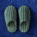 Thin Stripe House Slippers Slipper