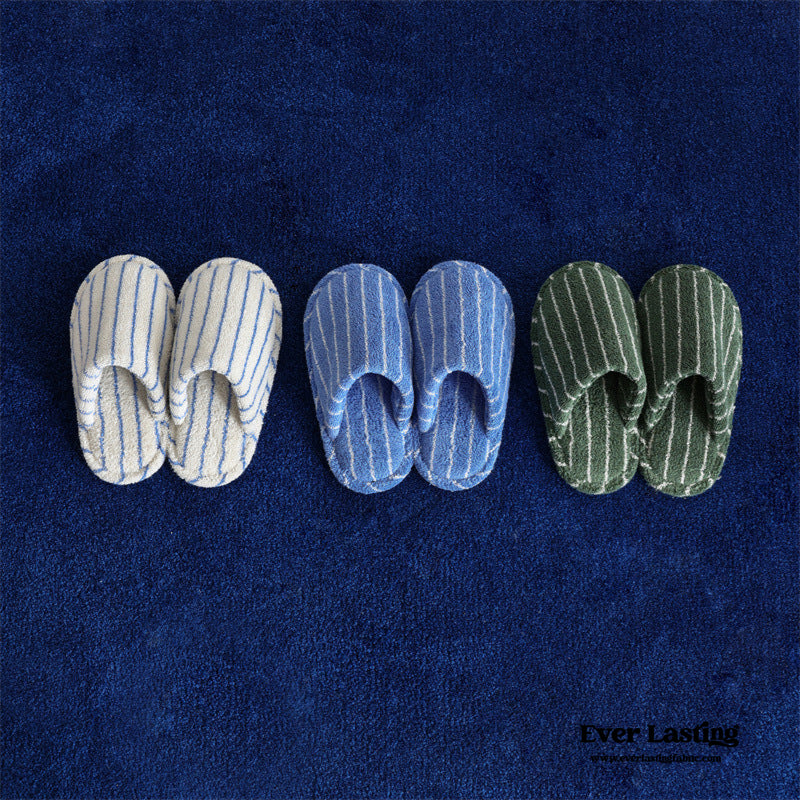 Thin Stripe House Slippers Slipper