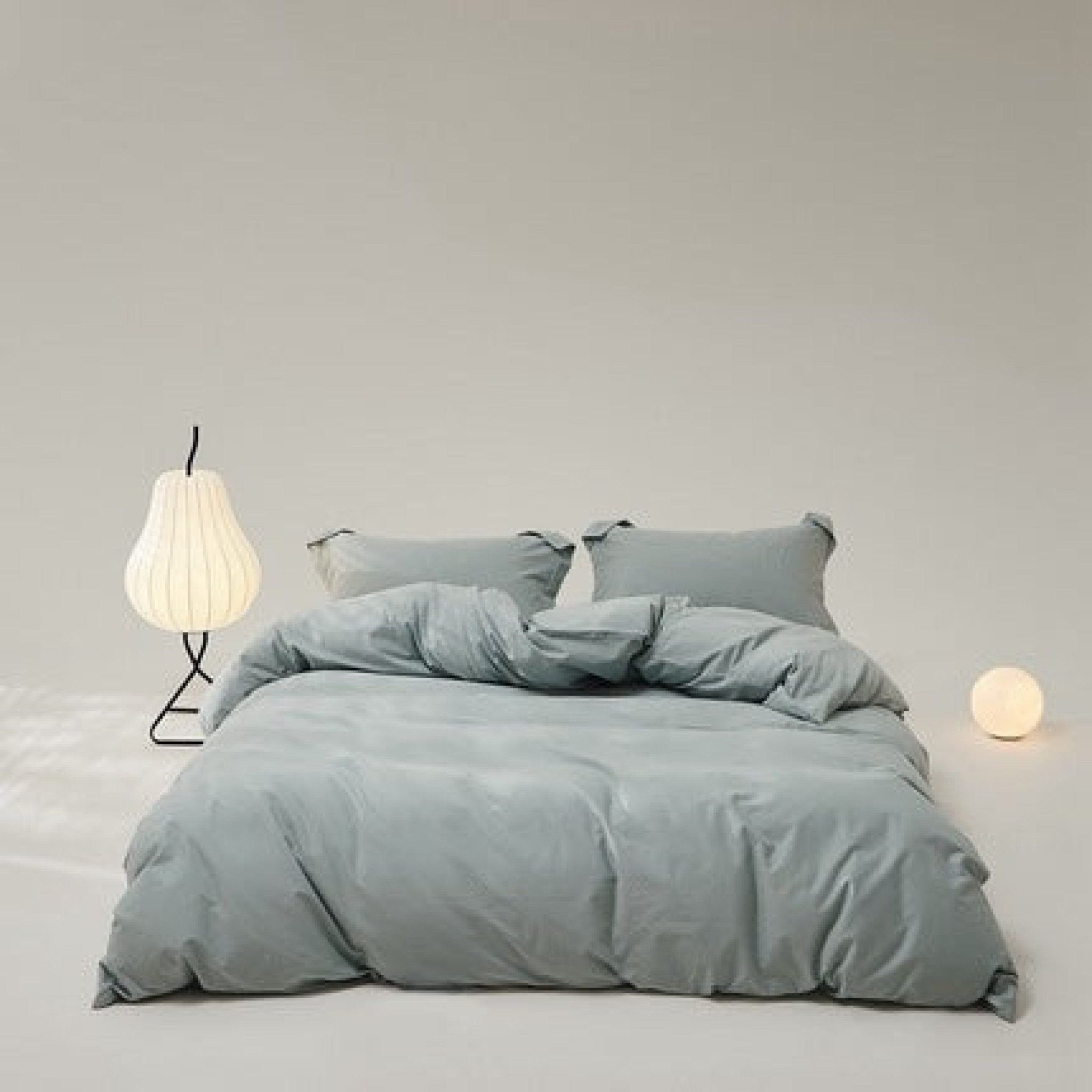 Velvære Luxe Solid Color Cotton Bedding Set (10 Colors) - Ever Lasting
