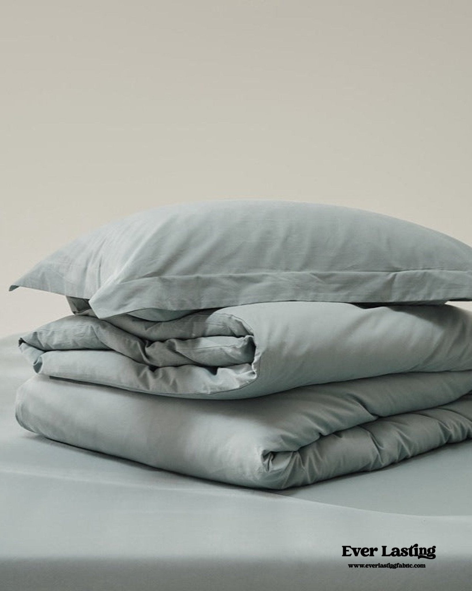 Velvære Luxe Solid Color Cotton Bedding Set / Brown - Ever Lasting