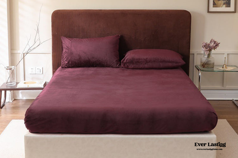 Velvet Bedding Set