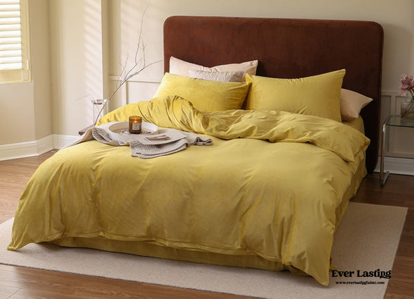 Velvet Bedding Set