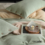 Velvet Buttoned Bedding Bundle