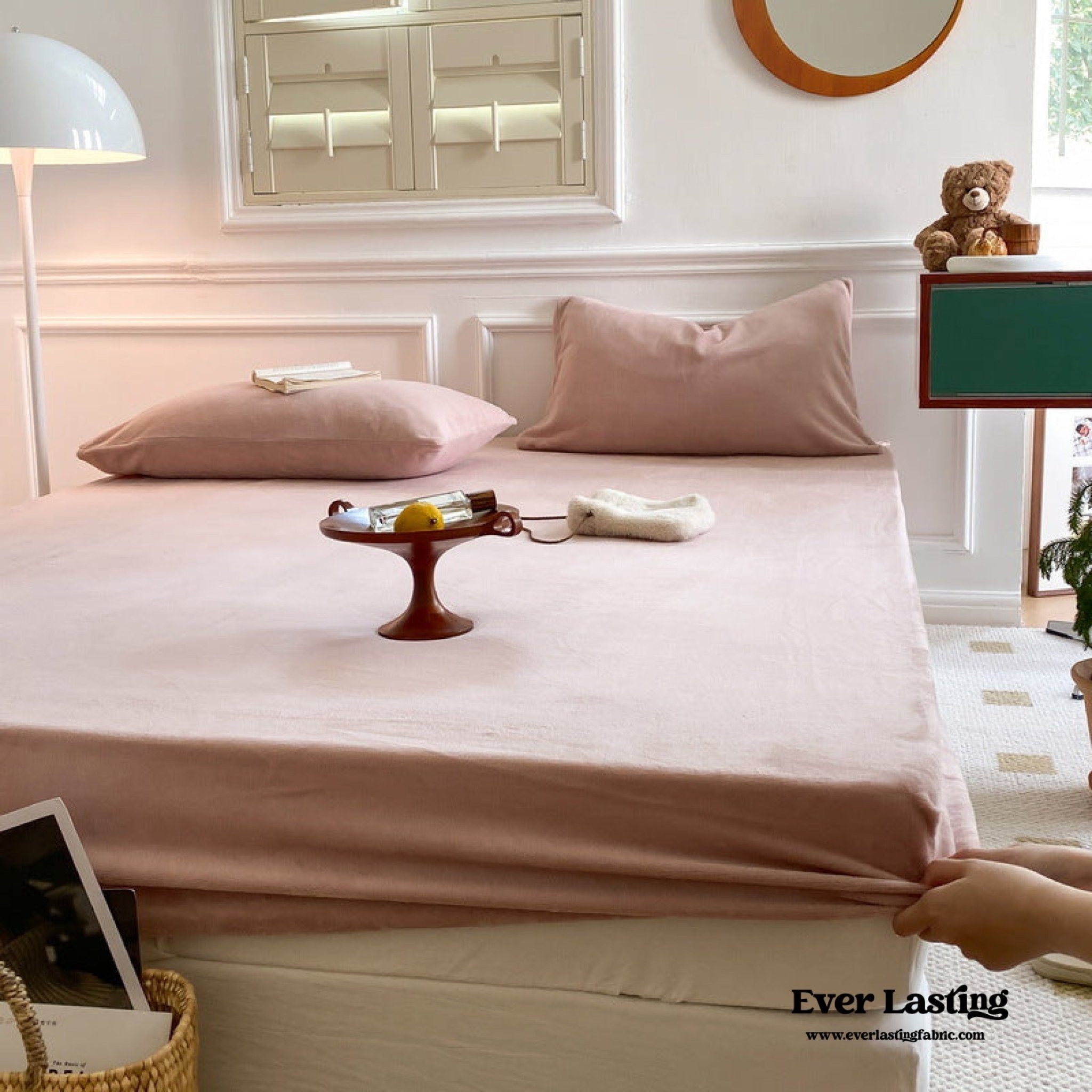 Velvet Fitted Sheet (9 Colors) - Ever Lasting