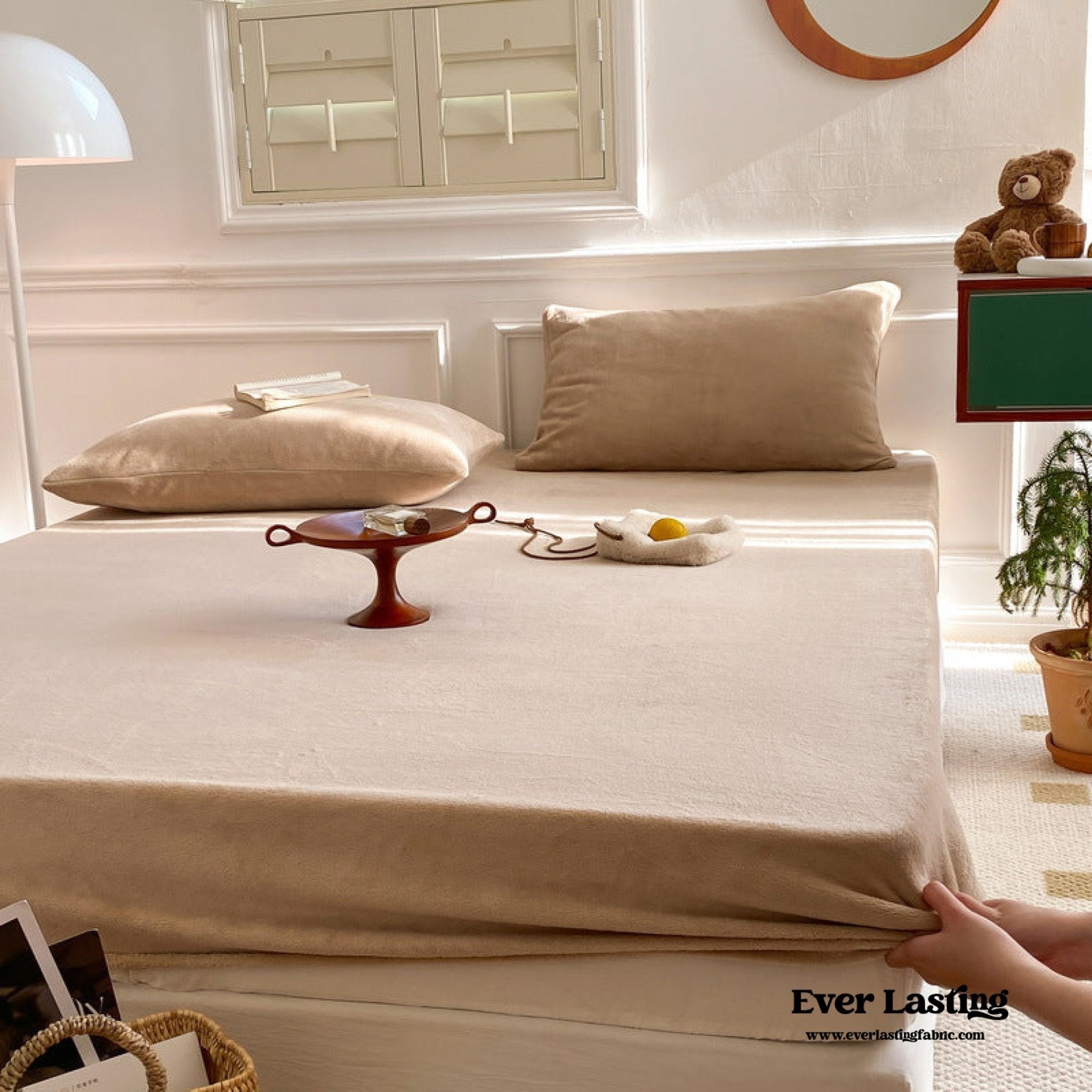 Velvet Fitted Sheet (9 Colors) - Ever Lasting