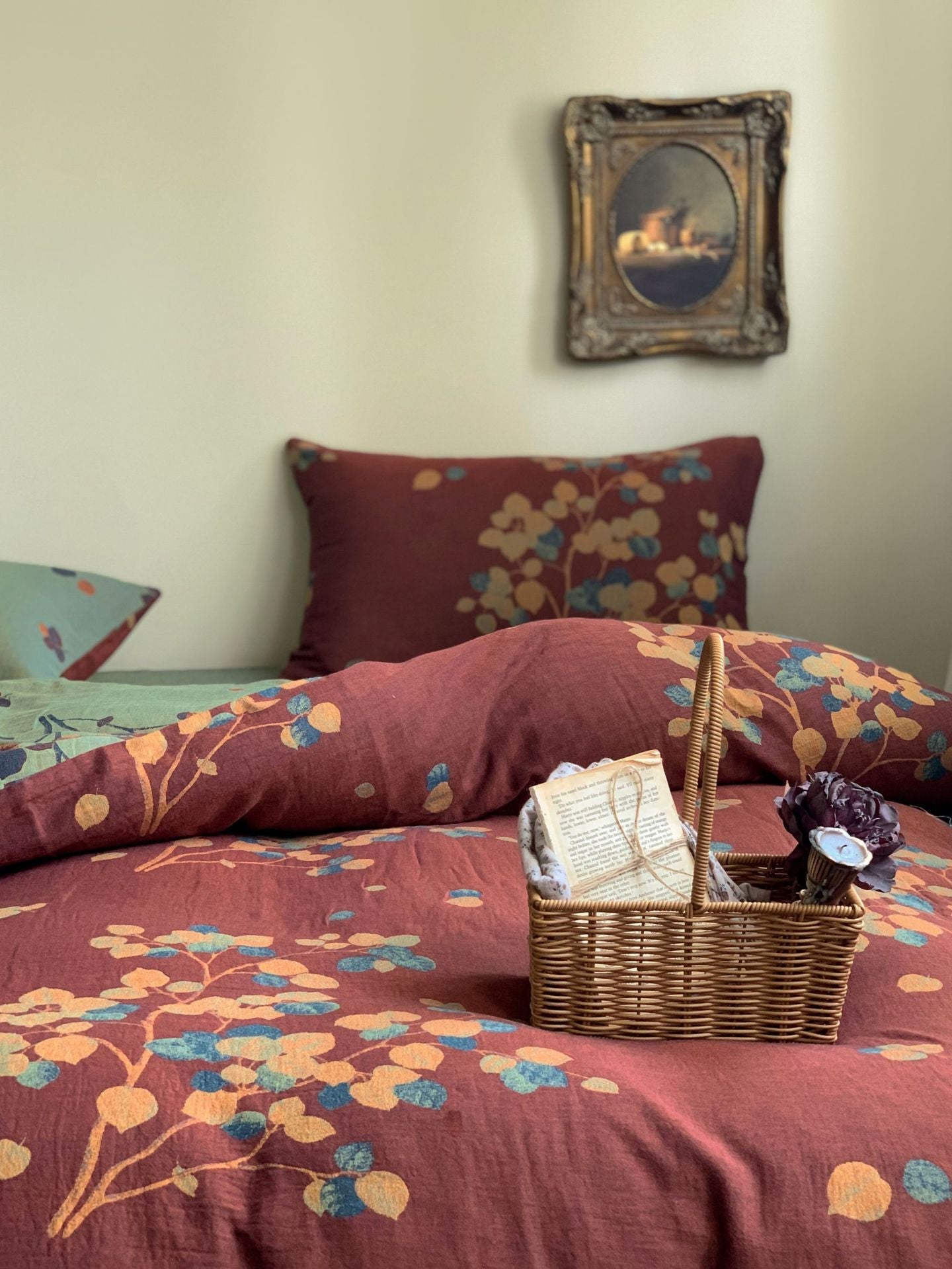  - Ever Lasting - Vibrant Vintage Double Layered Floral Bedding Bundle - Bedding Bundle - Ever Lasting