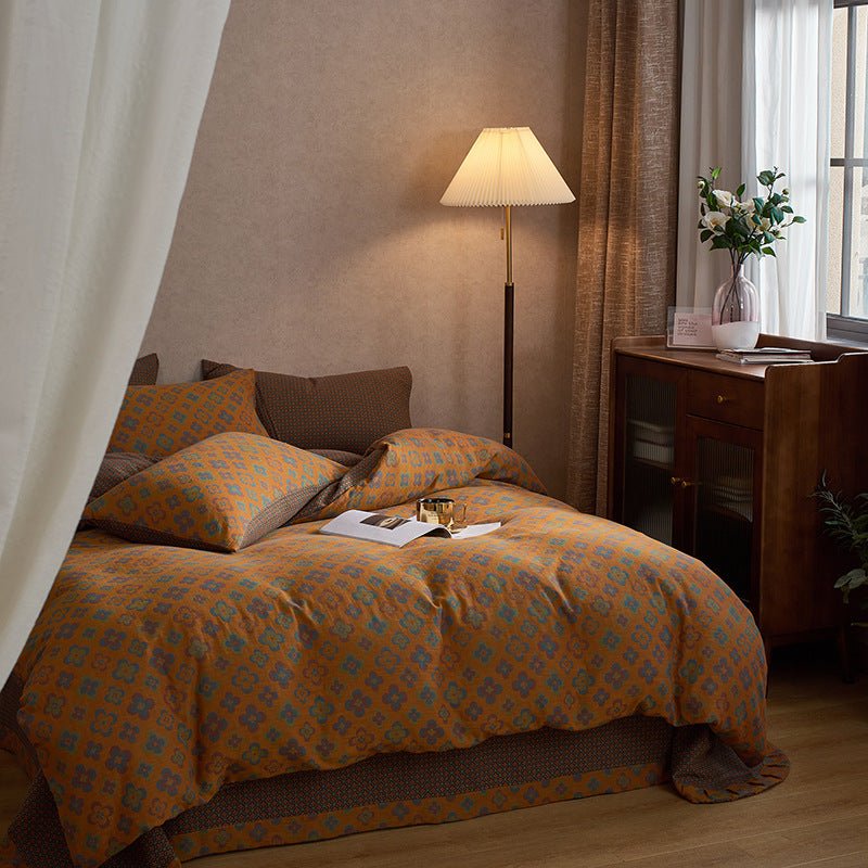  - Ever Lasting - Vibrant Vintage Double Layered Floral Bedding Bundle - Bedding Bundle - Ever Lasting