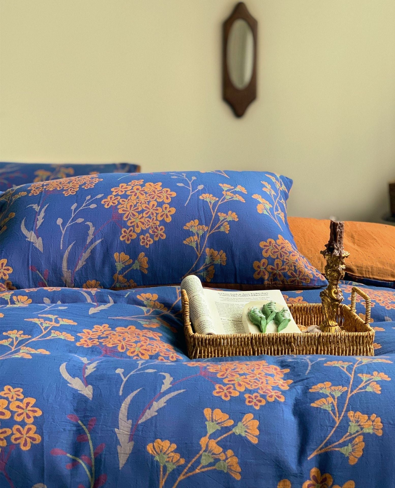  - Ever Lasting - Vibrant Vintage Double Layered Floral Bedding Bundle - Bedding Bundle - Ever Lasting