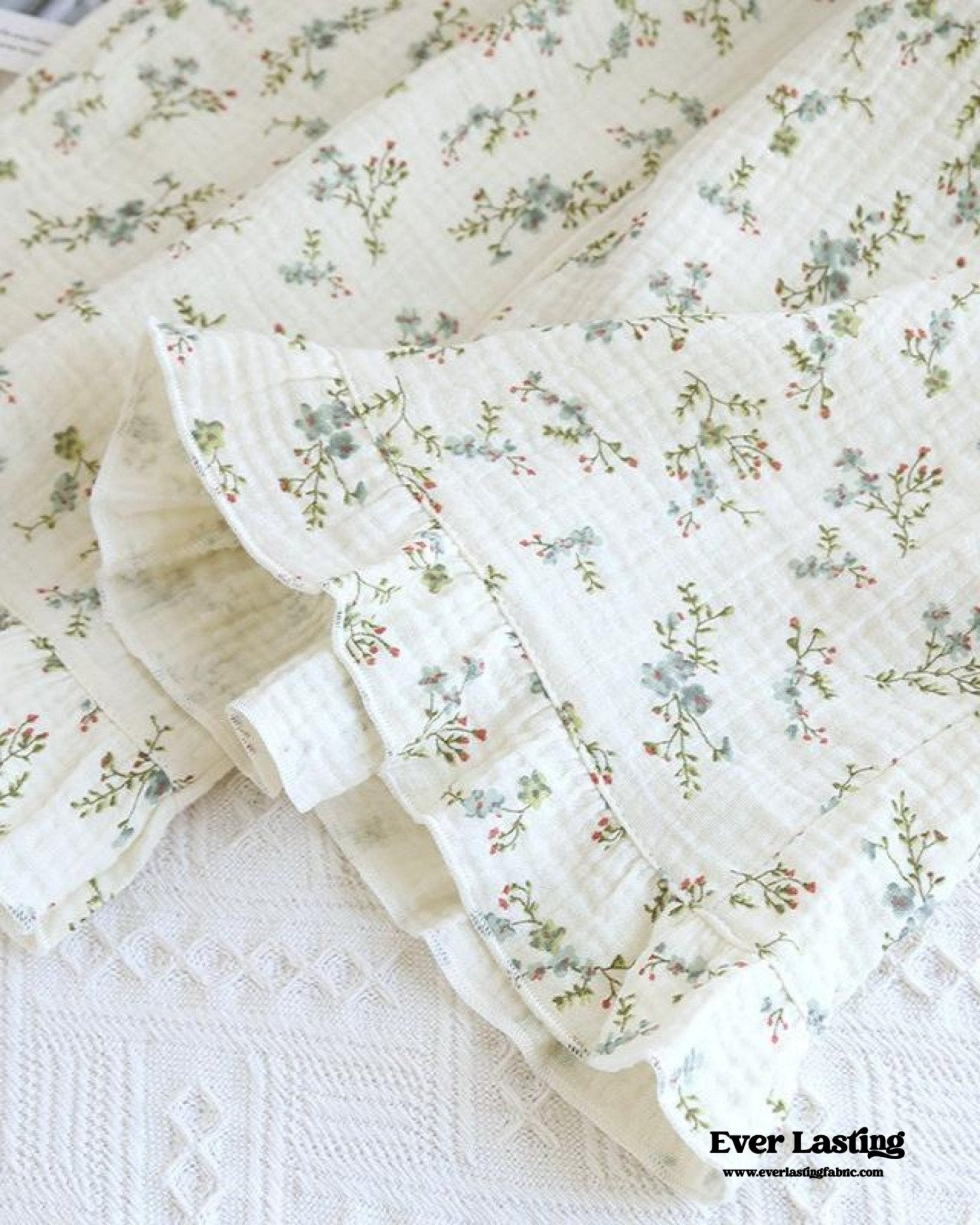 Vintage Floral Tank Cardigan and Long Pants Pajama Set / Yellow - Ever Lasting