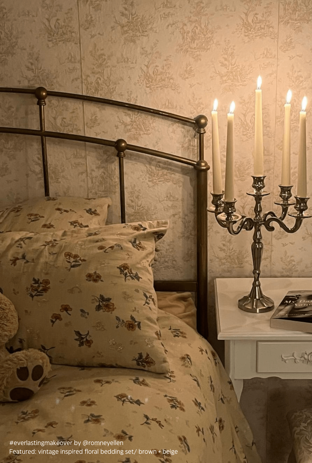  - Ever Lasting - Vintage Inspired Floral Bedding Bundle - Bedding Bundle - Ever Lasting