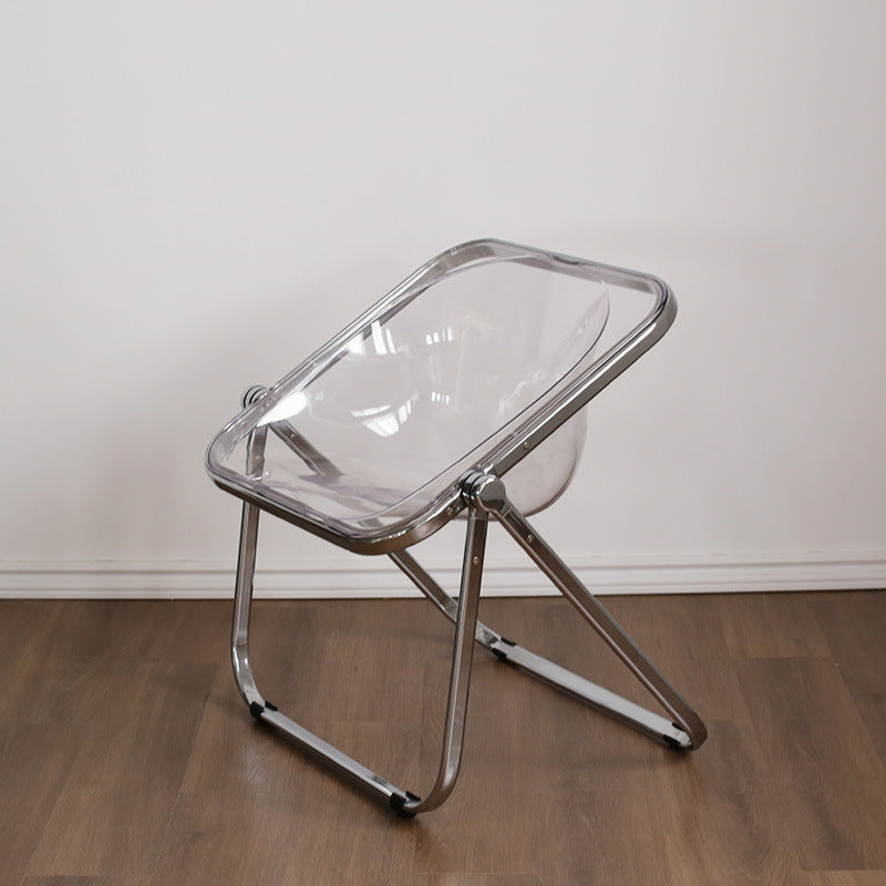 Vintage Inspired Foldable Chair (5 Colors) Clear