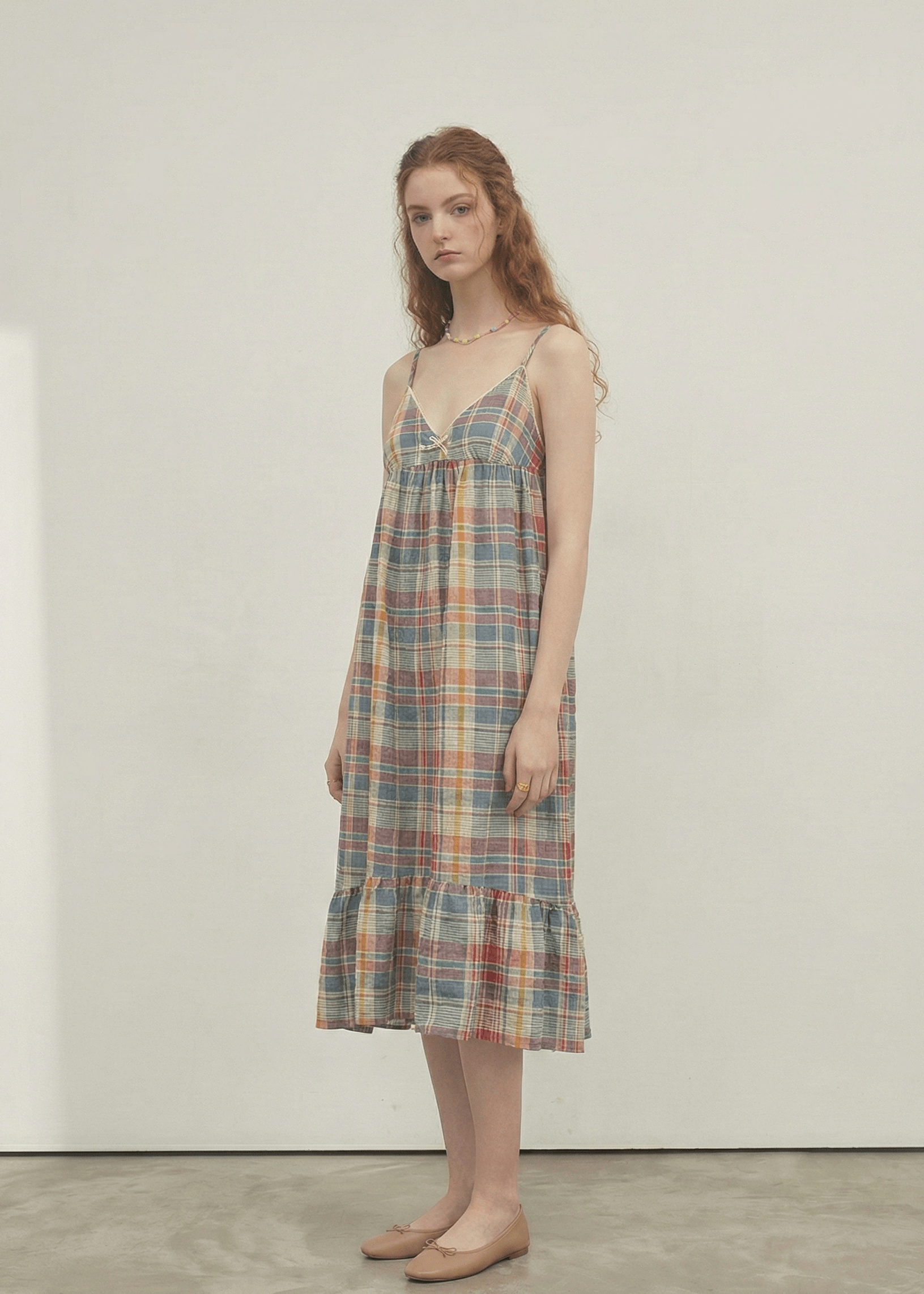  - Ever Lasting - Vintage Inspired Plaid Pajama Dress - Pajamas - Ever Lasting