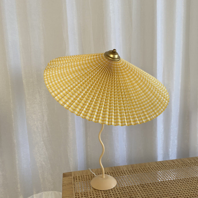 Coquette Brass Mini Table Lamp