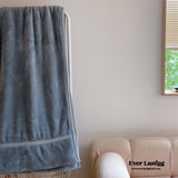 Warm Tone Lush Fleece Blanket / Pink Blankets