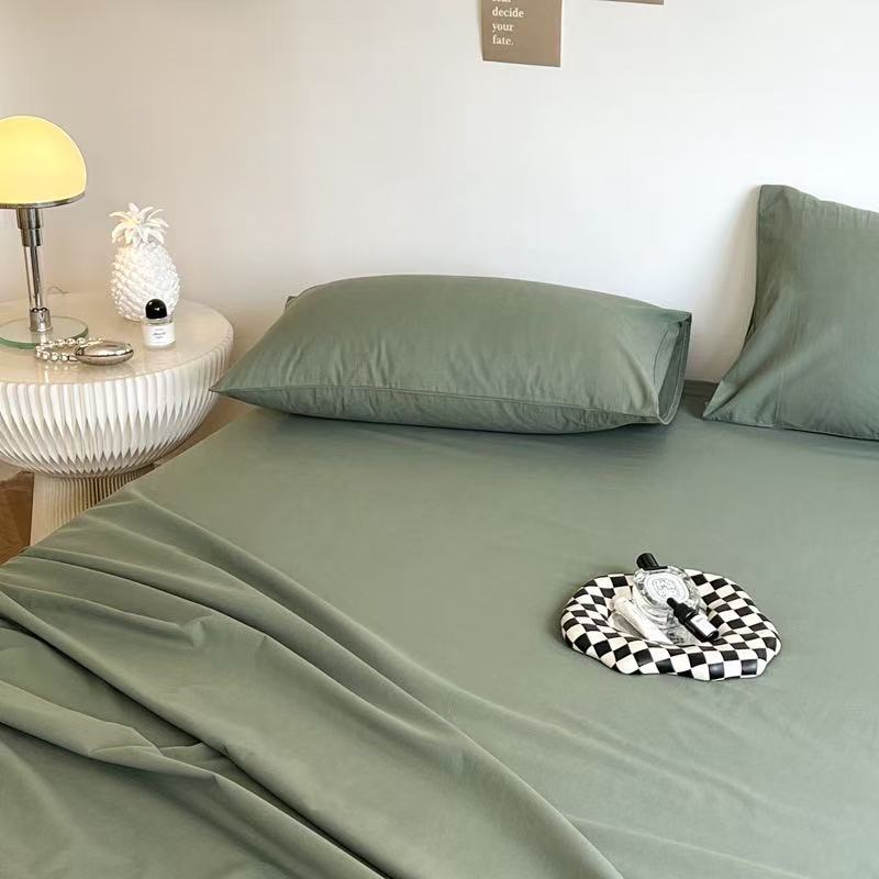  - Ever Lasting - Washed Cotton Bed Sheets (15 Colors) - Bed Sheet - Ever Lasting