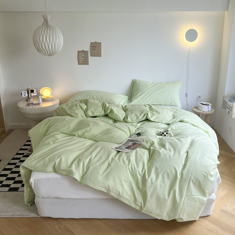  - Ever Lasting - Washed Cotton Duvet Cover (14 Colors) - Duvet Cover - Ever Lasting