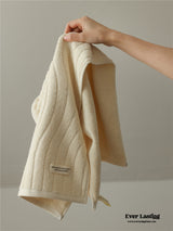 Wavy Cotton Towel / Beige